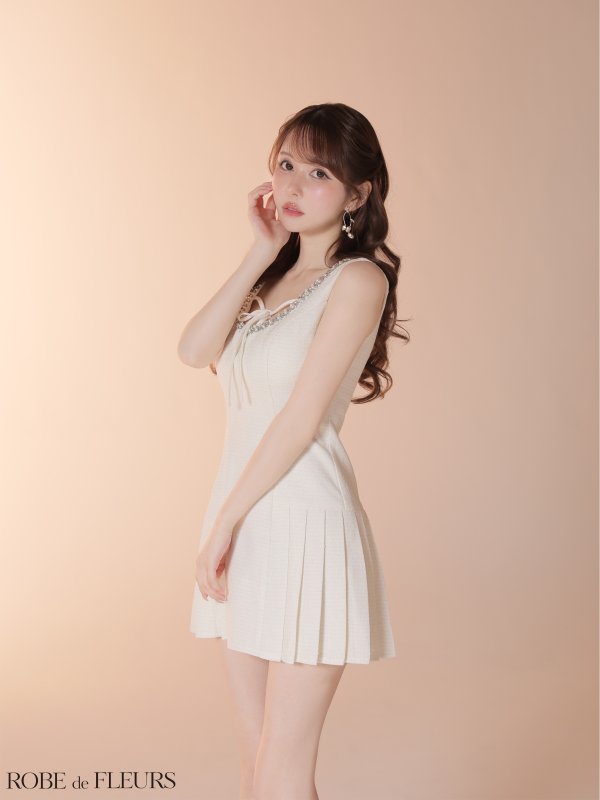 アイボリー　モデル：ゆめ　身長：160cm　着用サイズ：Sサイズ