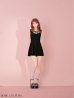 ブラック　モデル：まりん　身長：164cm　着用サイズ：Sサイズ