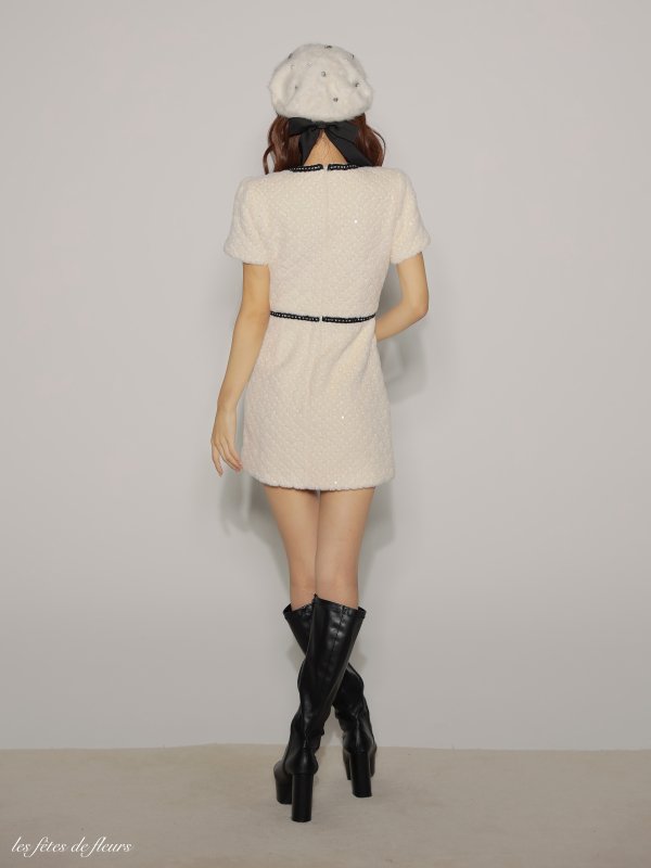 アイボリー　モデル：まりん　身長：164cm　着用サイズ：Sサイズ