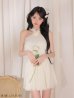 アイボリー　モデル：みみ　身長：162cm　着用サイズ：Sサイズ