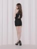 ブラック　モデル：ゆめ　身長：160cm　着用サイズ：Sサイズ