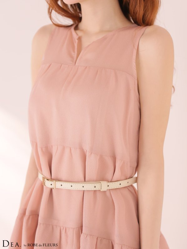 ピンク　モデル：まりん　身長：164cm　着用サイズ：Sサイズ