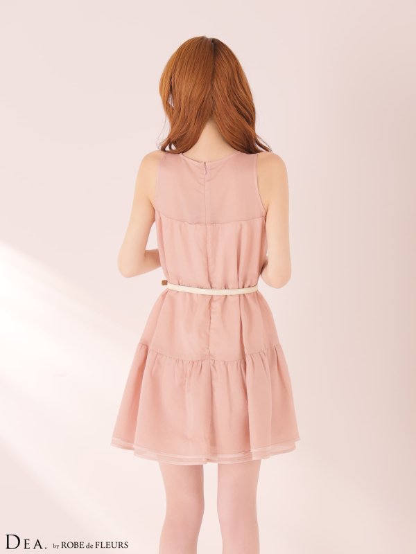 ピンク　モデル：まりん　身長：164cm　着用サイズ：Sサイズ