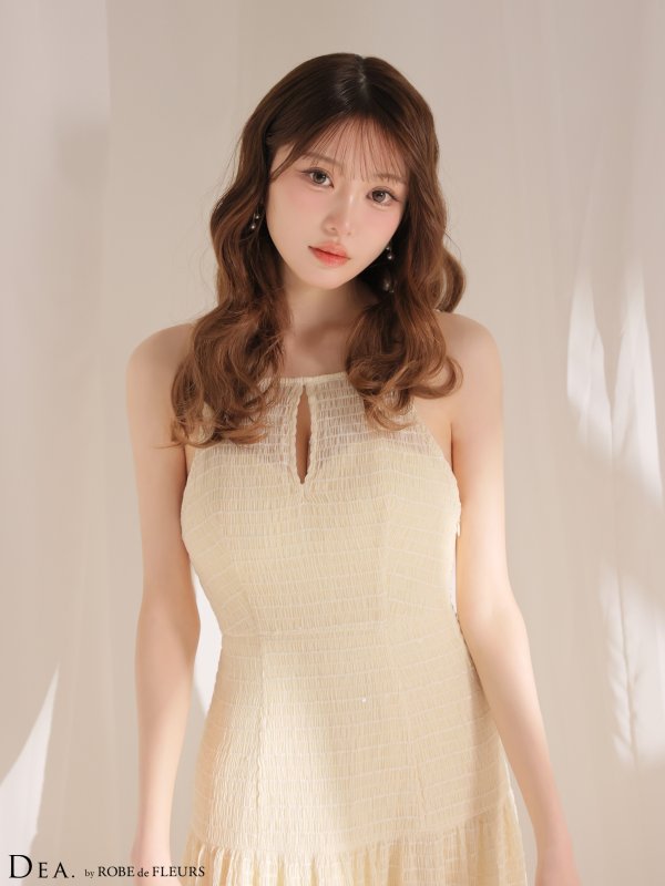 アイボリー　モデル：いおり　身長：164cm　着用サイズ：Sサイズ