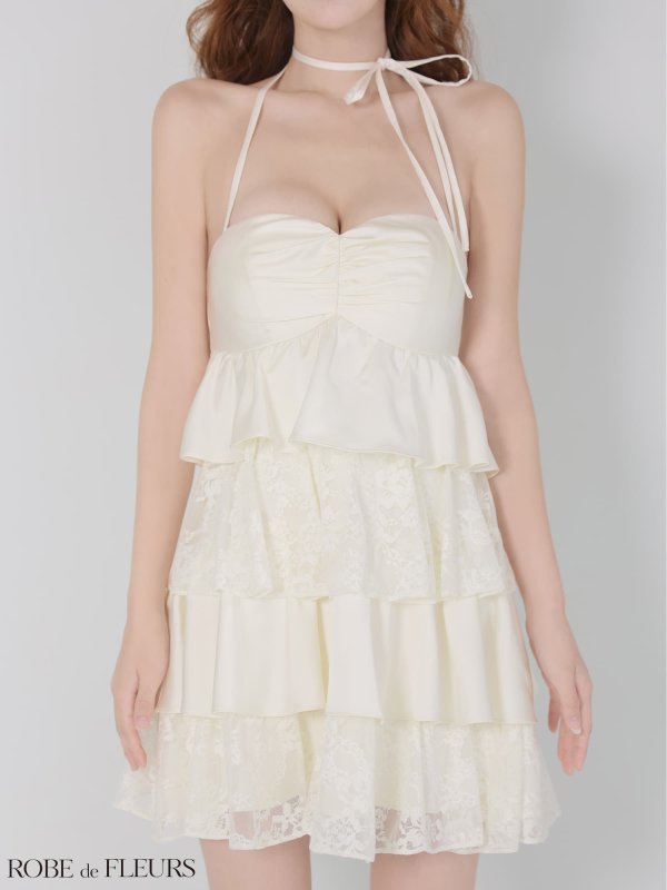 アイボリー　モデル：まりん　身長：164cm　着用サイズ：Sサイズ