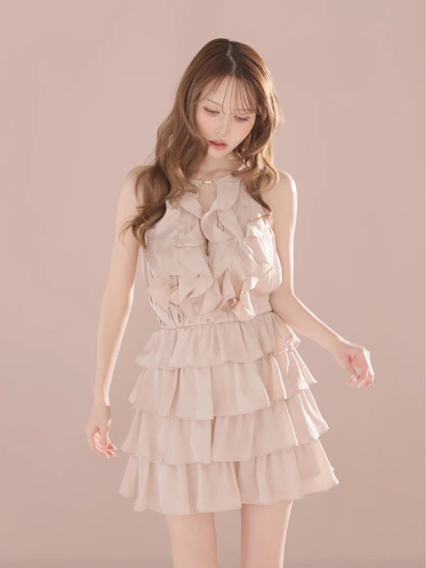 ピンク　モデル：ゆめ　身長：160cm　着用サイズ：Sサイズ