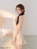 ピンク　モデル：ももか　身長：156cm　着用サイズ：Sサイズ