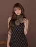 ブラウン　モデル：まみ　身長：161cm　着用サイズ：Sサイズ