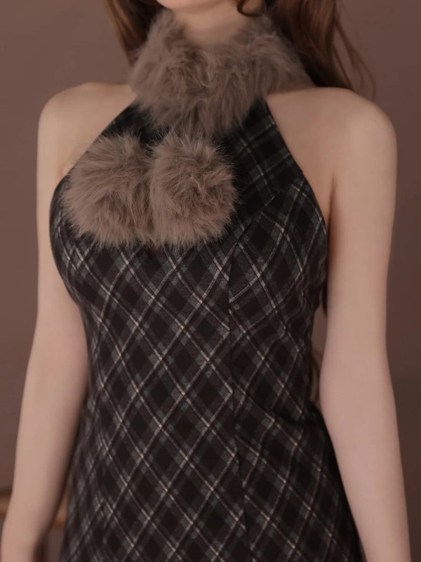 ブラウン　モデル：まみ　身長：161cm　着用サイズ：Sサイズ