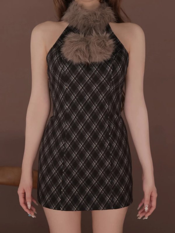 ブラウン　モデル：まみ　身長：161cm　着用サイズ：Sサイズ