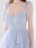 ブルー　モデル：ゆめ　身長：160cm　着用サイズ：Sサイズ