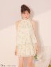 ブルー　モデル：いおり　身長：164cm　着用サイズ：Sサイズ