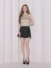 ベージュ　モデル：しおん　身長：158cm　着用サイズ：Sサイズ