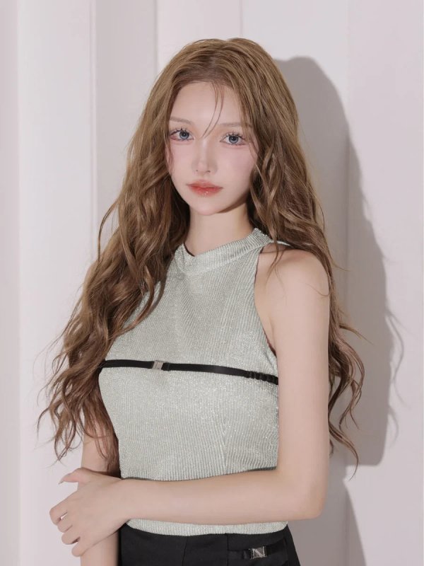シルバー　モデル：しおん　身長：158cm　着用サイズ：Sサイズ
