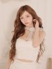 アイボリー モデル：まみ　身長：161cm　着用サイズ：Sサイズ