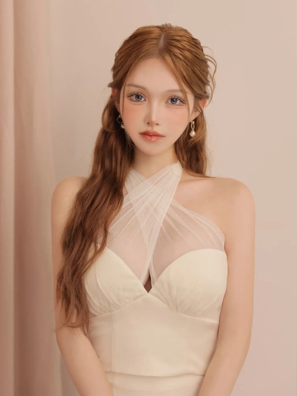 アイボリー モデル：しおん　身長：158cm　着用サイズ：Sサイズ