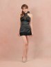 ブラック モデル：みな　身長：155cm　着用サイズ：Sサイズ