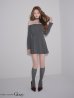 グレー　モデル：しおん　身長：158cm　着用サイズ：Sサイズ