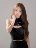 ブラック　モデル：しおん　身長：158cm　着用サイズ：Sサイズ