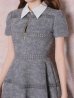 グレー　モデル：いおり　身長：161cm　着用サイズ：Sサイズ
