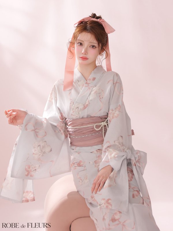 ピンク　モデル：ももか　身長：156cm　着用サイズ：Fサイズ