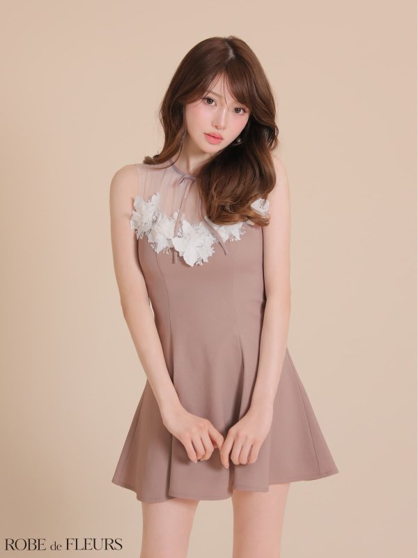 ピンク　モデル：いおり　身長：164cm　着用サイズ：Sサイズ