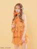 オレンジ　モデル：ゆめ　身長：160cm　着用サイズ：Sサイズ