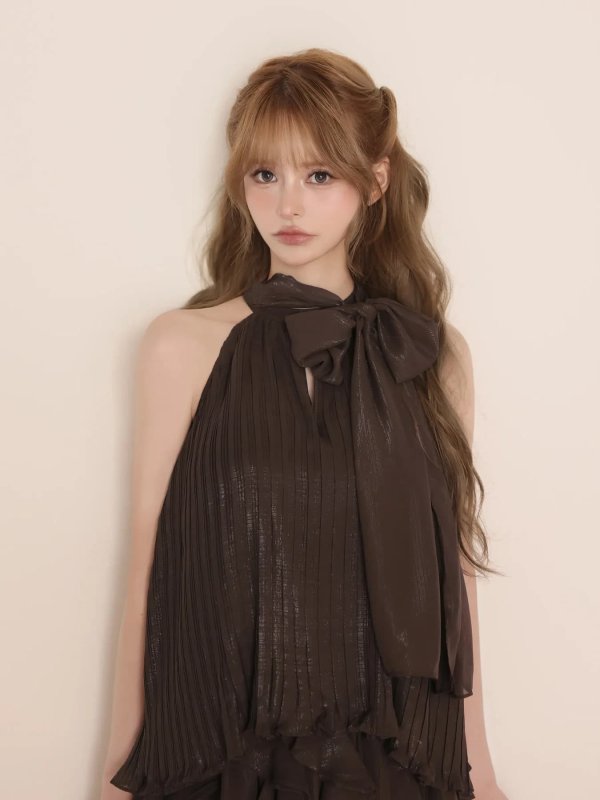 ブラウン　モデル：咲希　身長：164cm　着用サイズ：Sサイズ