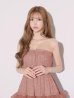 ピンク　モデル：るり　身長：165cm　着用サイズ：Sサイズ
