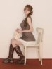ブラウン　モデル：咲希　身長：164cm　着用サイズ：Sサイズ