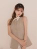 ベージュ　モデル：いおり　身長：161cm　着用サイズ：Sサイズ