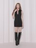 ブラック モデル：しおん　身長：158cm　着用サイズ：Sサイズ