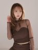 ブラウン　モデル：ゆめ　身長：160cm　着用サイズ：Sサイズ