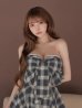 グレー　モデル：まみ　身長：161cm　着用サイズ：Sサイズ