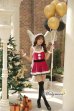 画像4: 【即日発送】【クリスマスコスプレ6点セット】【Malymoon/マリームーン】ワンピースサンタ2カラー【フリーサイズ/2カラー】[YMT]