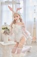 ホワイト　モデル身長：161cm　着用サイズ：Fサイズ