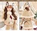 画像6: 【即日発送】【サンタ】ラテチェックケープトナカイ【Malymoon/マリームーン】【コスプレ8点セット】【Fサイズ/1カラー】[OF03] (6)