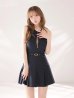 ネイビー　モデル：ゆめ　身長：160cm　着用サイズ：Sサイズ