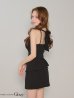 ブラック　モデル：しおん　身長：158cm　着用サイズ：Sサイズ