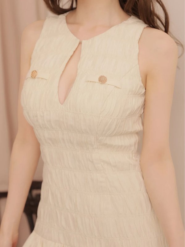 アイボリー　モデル：ゆめ　身長：161cm　着用サイズ：Sサイズ