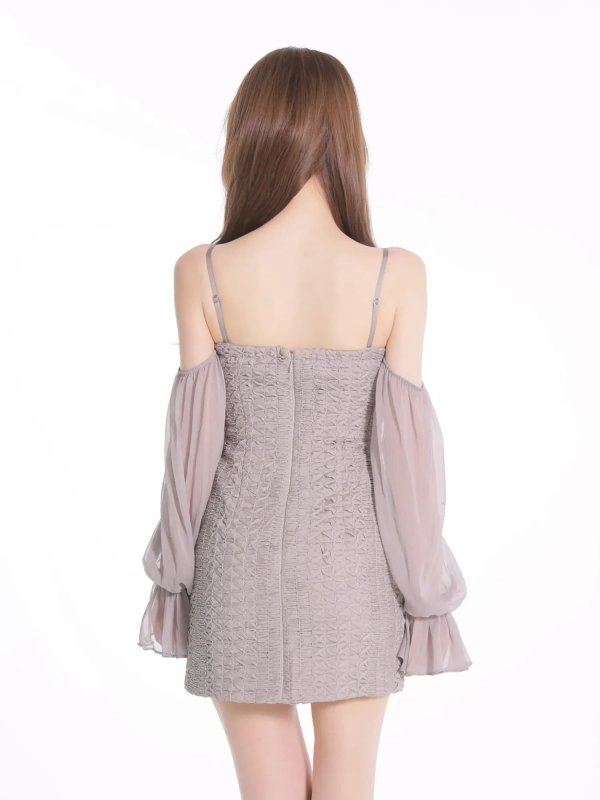 グレー モデル：ゆめ　身長：160cm　着用サイズ：Sサイズ