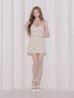 アイボリーベージュ　モデル：しおん　身長：158cm　着用サイズ：Sサイズ