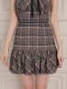 ブラウン　モデル：まみ　身長：161cm　着用サイズ：Sサイズ