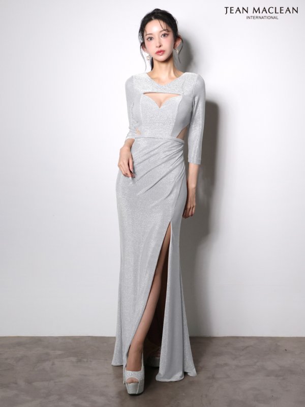 シルバー　モデル：まおちゃる　身長：158cm　着用サイズ：Mサイズ