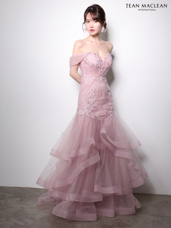 ピンクベージュ　モデル：ゆめ　身長：160cm　着用サイズ：Mサイズ