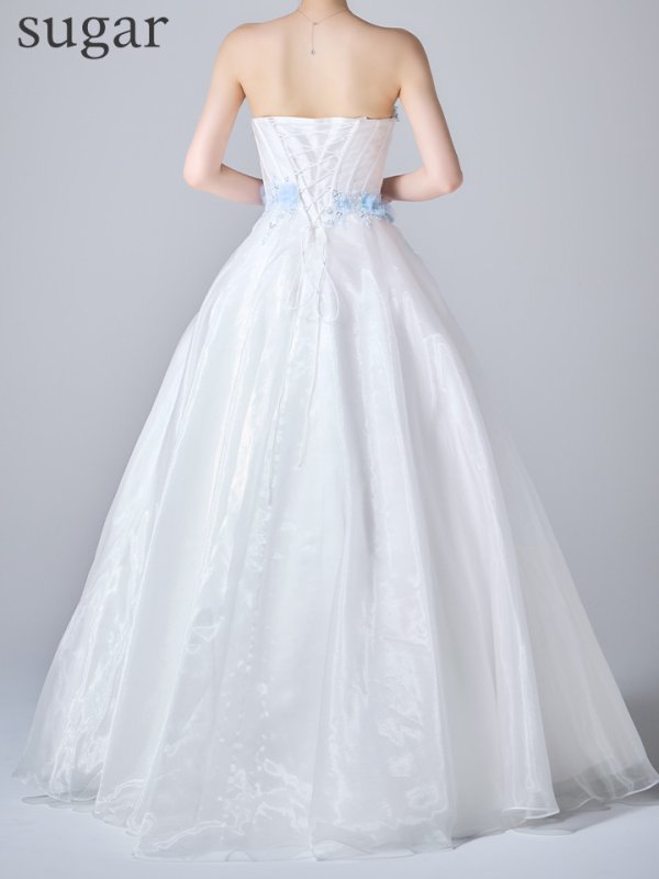 ホワイト　モデル：ゆめ　身長：160cm　着用サイズ：Sサイズ