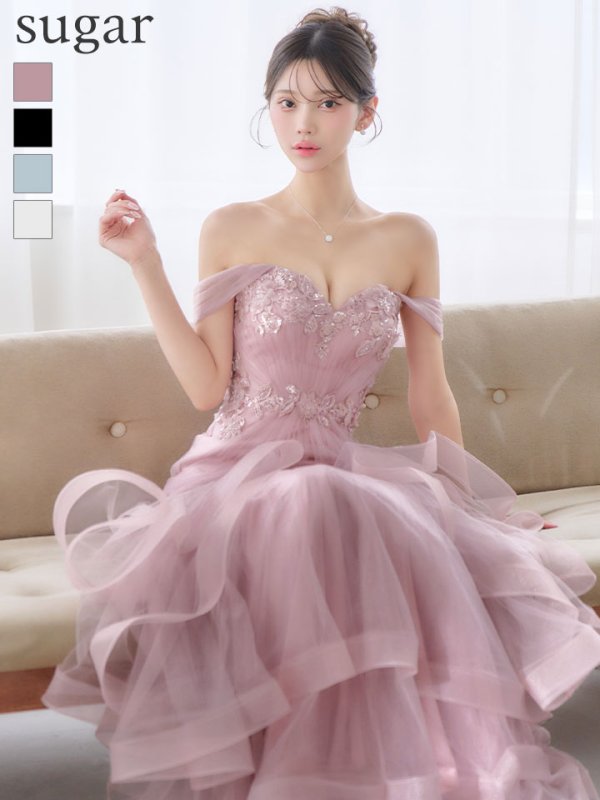 ピンクベージュ　モデル：るりぴ　身長：165cm　着用サイズ：Sサイズ