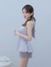 グレー　モデル：はな　身長：159cm　着用サイズ：Sサイズ