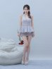 グレー　モデル：はな　身長：159cm　着用サイズ：Sサイズ