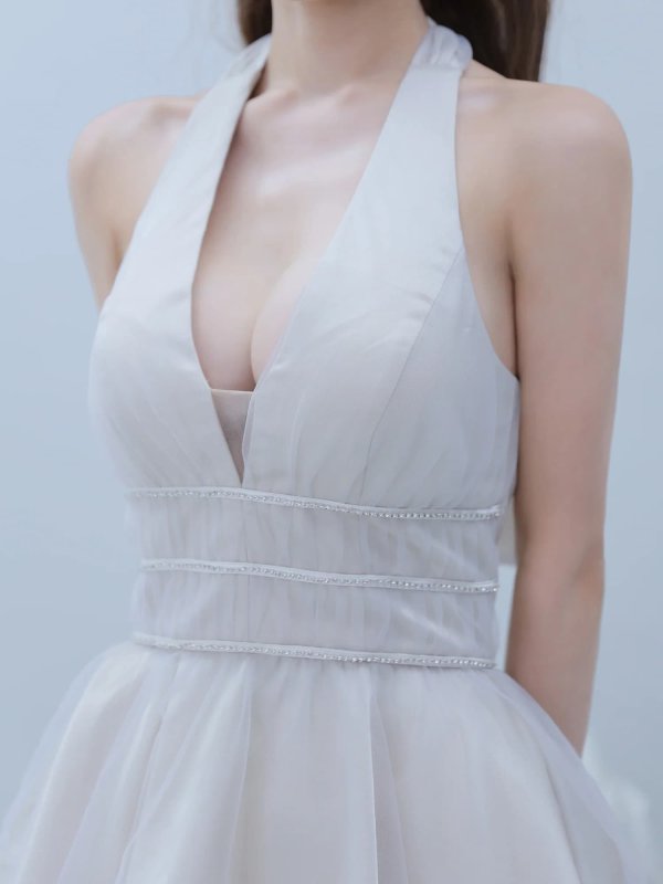 アイボリー　モデル：はな　身長：159cm　着用サイズ：Sサイズ